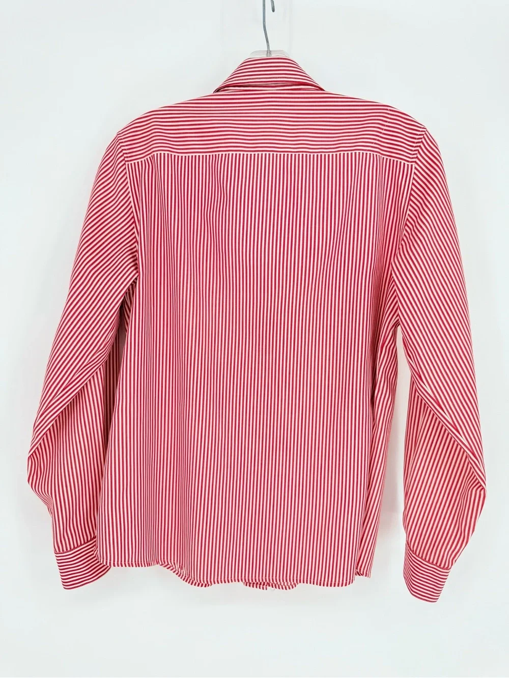 Foxcroft Disney Mickey Minnie Mouse Striped Wrinkle Free Button Up Shirt 6 - Picture 5 of 10